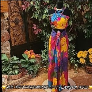 Marcello/St. Martin Btq Dress/Top/Skirt/ Skirt Set (Multi Color Floral)
